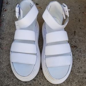 Dr Martens White Clarissa Brando Sandals UK Size 3